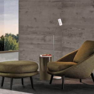 Fauteuil lounge au design contemporain
