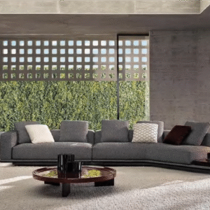 Canapé d’angle contemporain